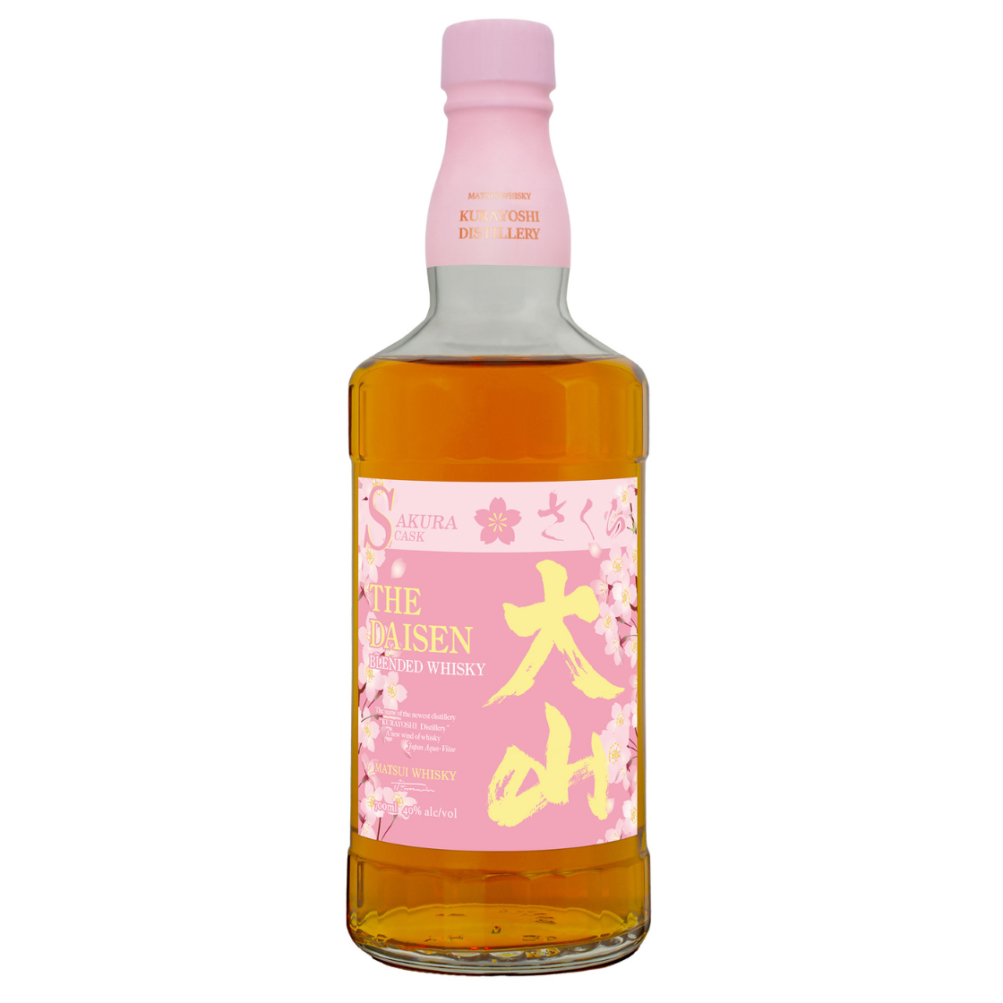 【限定サクララベル】大山サクラカスク｜サクラ樽由来の華やかブレンデッドウイスキー